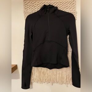 Lulu Lemon 1/2 zip. Running sweater. Size 2